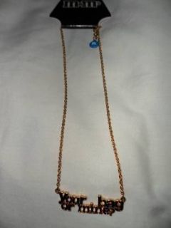 NWT  Collectible Blue M&M Necklace