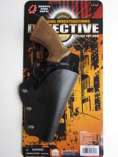 357 Magnum Police Detective Cap Gun holster new replica/prop/costume 