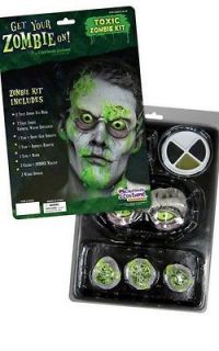 Brand New Toxic Zombie Makeup Kit Halloween Costume 60550