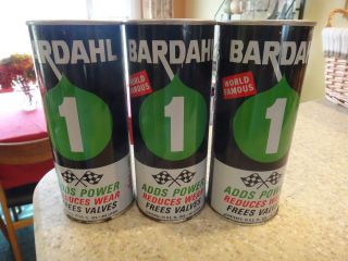 15 Oz Full Unopened Can Vintage Bardahl Power Concentrate Motor Oil 