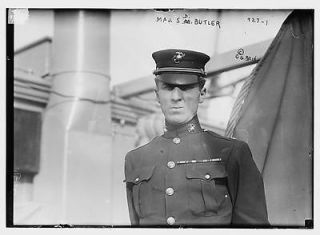   Butler,1881 19​40,Major General in US Marine Corps,in uniform