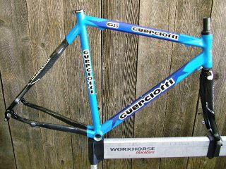 New Old Stock Guerciotti G35 Road Frame and Fork (53 cm) with Blue 