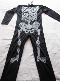 Halloween costume Fancy Dress Boys Skeleton 1 piece garment 7 / 8 / 9 
