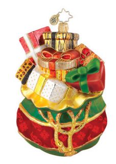   1014966 TAILOR MADE OFFERING   BAG OF PRESENTS   RETIRED ORNAMENT