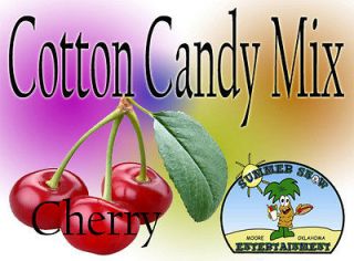 Cherry Red FLOSSINE COTTON CANDY FLAVORING mix FLAVOR SUGAR 2lb 