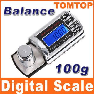 01g 100g Mini Pocket Digital Scale Precision Balance Weighing Weight 