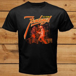ZZ Top American Blues Rock & Roll Fandango Live Concert Tour T Shirt 