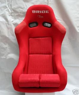 Single (1) BRIDE VIOS LOW MAX RED GRADATION RACING SEAT