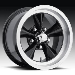 15 US MAGS Standard Wheel SET FOOSE Style Black TORQUE THRUST RIMS