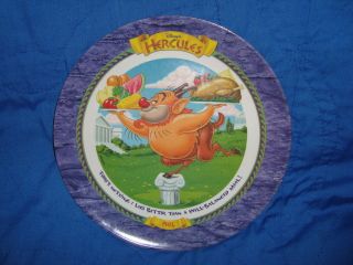 Disney   McDonalds   Hercules   Collectible 9.5 Plastic Plate 