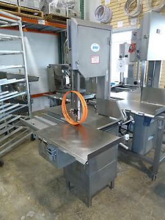 Biro 1433   Meat Saw   Stainless Base and Head   Refurbished