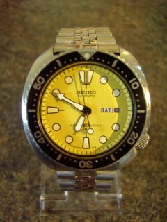 SEIKO AUTO MENS SPORTS WATCH 6309 150M SCUBA DIVE FROM 1981 V NICE