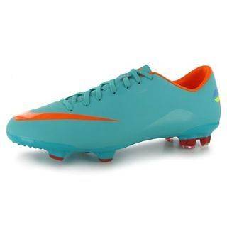 Mens Nike Mercurial Glide III FG Football Soccer Boots   Retro Blue 