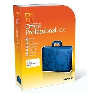 microsoft office professional 2010 in Software