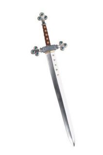 LION KNIGHTS SWORD Medieval Battle Halloween Props Weapon Costume