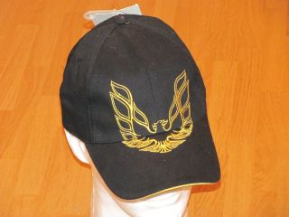 Hat   Pontiac Firebird Trans Am, Black And Gold (NEW) *** 