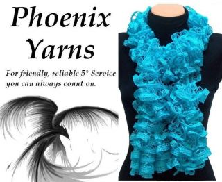   SEQUIN Ruffle SCARF Yarn Wool Cancan Frilly Loopy Mesh COLOUR CHOICE