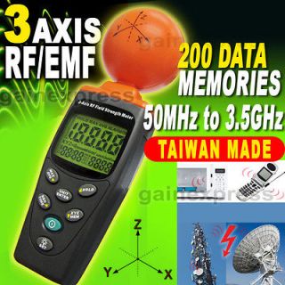   AXIS EMF RF Radiation ElectroSmog Power Meter Tester (Made in Taiwan