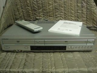 Sony SLV D370P DVD Player/ Video Cassette Recorder