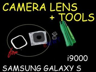 Replacement Camera Lens Cover w/ Frame +Tools for Samsung i9000 Galaxy 