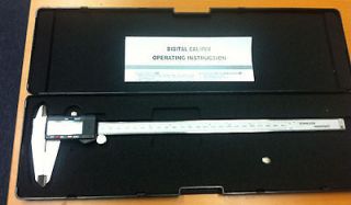 12 300mm LCD Digital Caliper Vernier Micrometer Tool Gauge w 