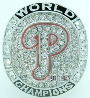 2008 MLB Philadelphia Phillies Baseball World Series Champions Ring 