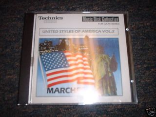 Technics Organ Software United Styles of America Vol. 2