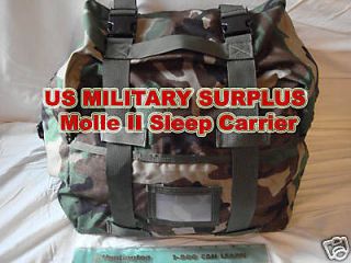 Military Surplus Army Sleeping Bag Carrier Pouch Pack