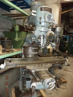 Milling Machine Supermax Series 1 Mill, 9 x 42 Table, Reconditioned