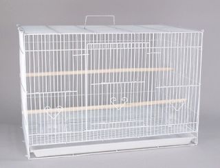 Finch Parakeet Canary Cockatiel Bird Cage Cages 24x16x16H
