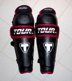 TOUR CDN TR SERIES Hockey Knee/Shin Guards Protective Gear Size   21