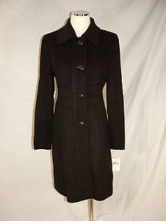 Anne Klein Cashmere Blend Brown Walker coat NWT #R23