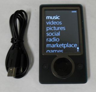 Microsoft Zune 30 Black (30 GB) 30GB  Digital Media Player 