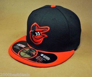   59FIFTY ON FIELD CAP ORIOLES ROAD MLB BASEBALL TEAM 2012 COLLECTION
