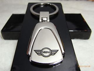 New Mini Cooper Key Chain Accessories Chrome BMW Gift Souvenir FOB 