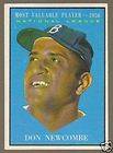 1961 Topps #483 Don Newcombe 1956 MVP   NM