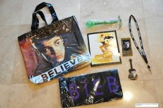 Newly listed JUSTIN BIEBER FAN CLUB TOUR VIP BELIEVE PACKAGE   BAG 
