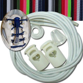   No Tie Elastic Shoe Laces choose your own color mix from 12 color