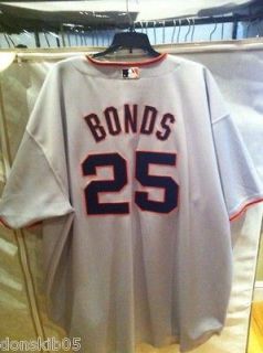   SF Giants Barry Bonds Road Authentic Jersey MLB Baseball 56 3XL