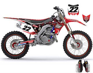 CHAD REED TEAM TWO TWO MOTORSPORTS CRF450 HONDA GRAPHICS KIT (2013 