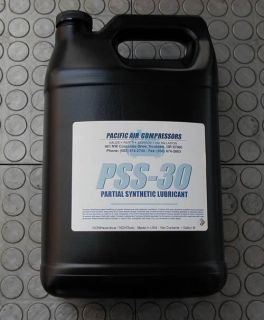 Gallon of PSS 30 PARTIAL SYNTHETIC RECIPROCATING AIR COMPRESSOR 
