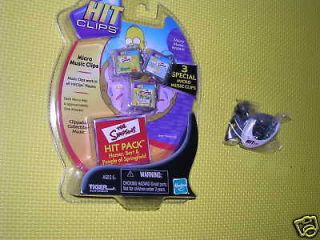 Hit Clips THE SIMPSONS Hitclips 3 Pack & Player