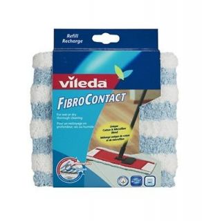 Vileda FIBRO CONTACT FLAT MOP REFILL 117464 cleaning cotton microfibre 