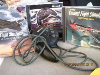 Combat Flight Simulator WWII Europe SeriesCD ROM 1998 & controller