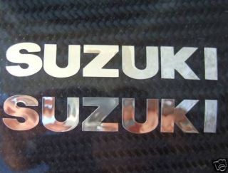 chrome Suzuki gsxr gsx r 600 750 1000 stickers decals