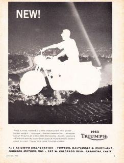 Triumph Motorcycle in Motorcycles