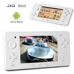 JXD S603 4.3  Resistive Touch Screen 4GB Android2.3 MP5 game console 
