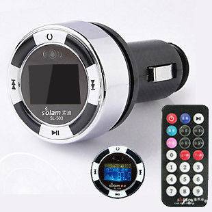 Solam Car  Player Built in 2G Capactity FM Transmitter Remote 