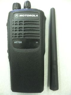 Motorola HT750 VHF Wide / Narrow Band 2 Way Radio 136 174 Mhz 