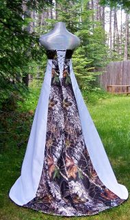 camo wedding dress in Wedding Dresses